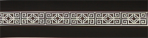 карниз черно-белый амулет изображение